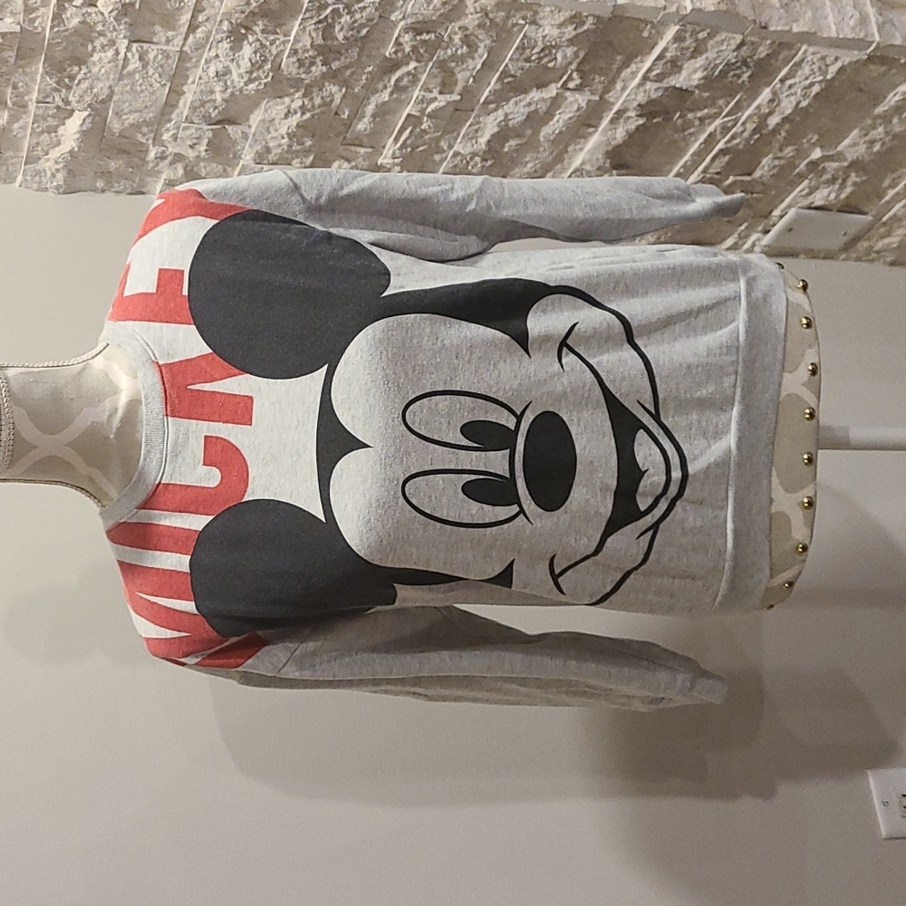 Disney Mickey Mouse Sweatshirt - Size XS - Crew Neck Sweatshirt